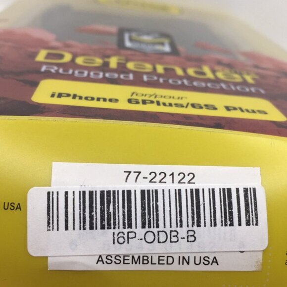 Otterbox Defender Series Case for Apple IPhone 66S Plus Black New in Package - Picture 5 of 12